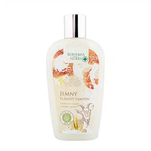 Vlasový šampon 250 ml s etraktem medu a kozího mléka