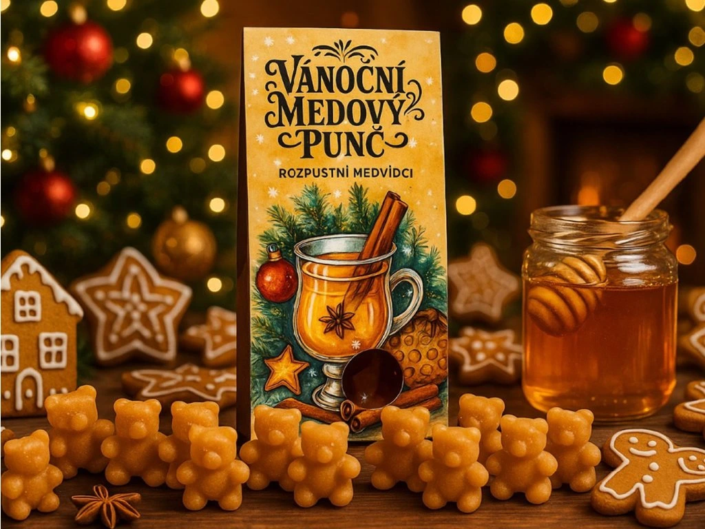 VÁNOČNÍ MEDOVÝ PUNČ, 50 g