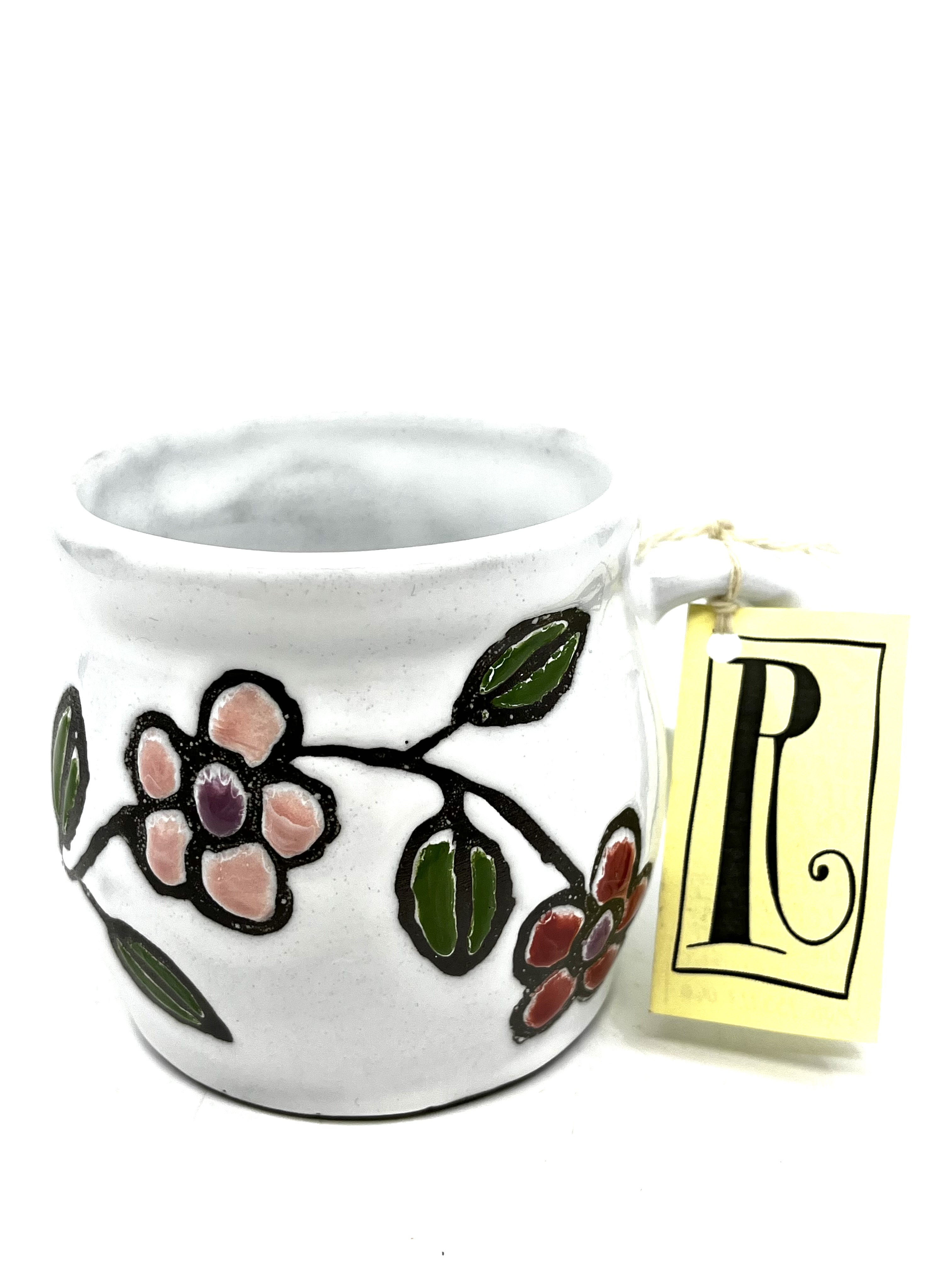 Hrneček s  kytičkami 300ml