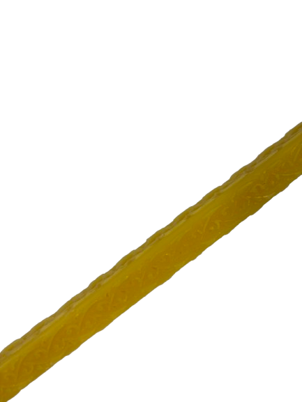 Svíčka ze včelího vosku - okrasný kvádr 300 mm