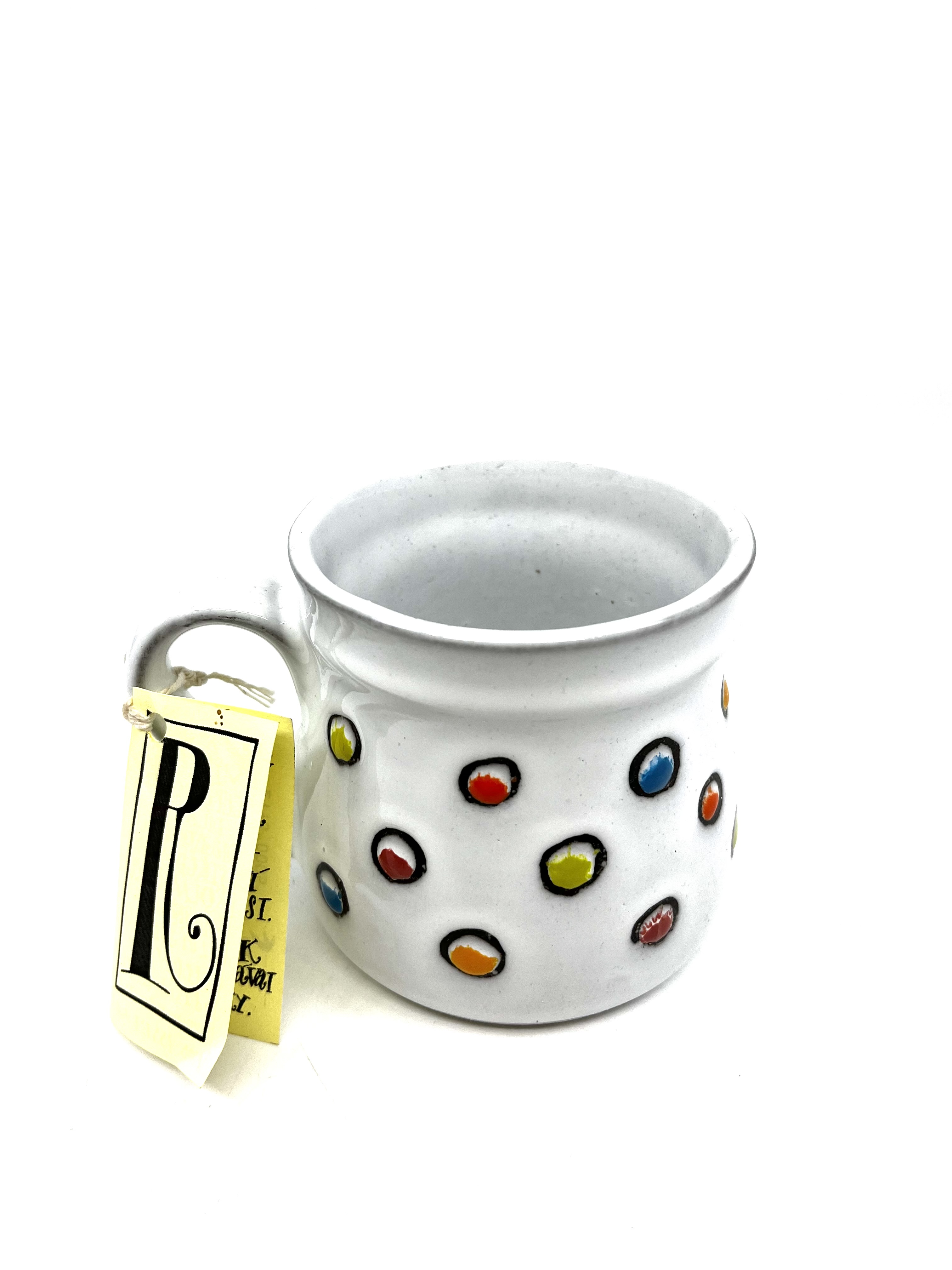 Hrnek s  barevnými puntíky 300ml