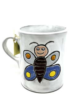 Hrneček s modrým motýlkem 300ml