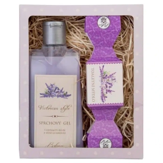 Kosmetická sada pro ženu Lavender Style – sprchový gel 200 ml a mýdlo 30 g