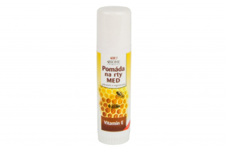 Bione Cosmetics Pomáda na rty Med Vitamín E 17 ml