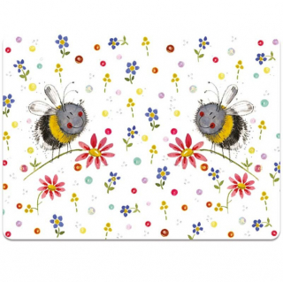 Prostírání korkové Bees and Flowers, 29*21,5 cm